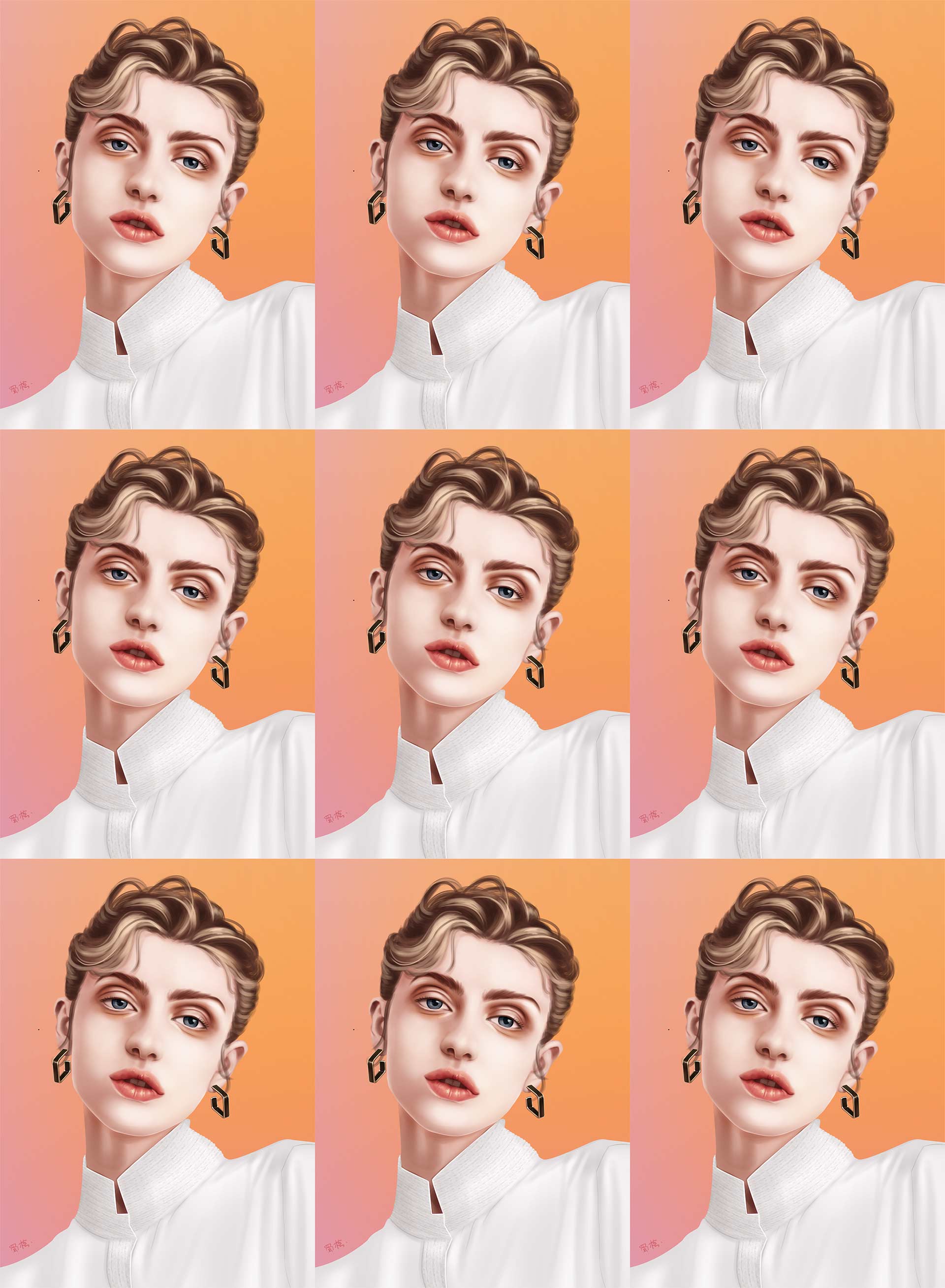 插畫小廚娘的個(gè)人主頁（背景預(yù)覽） - 主頁背景設(shè)置 - 站酷設(shè)計(jì)師插畫小廚娘原創(chuàng)素材 - 站酷ZCOOL