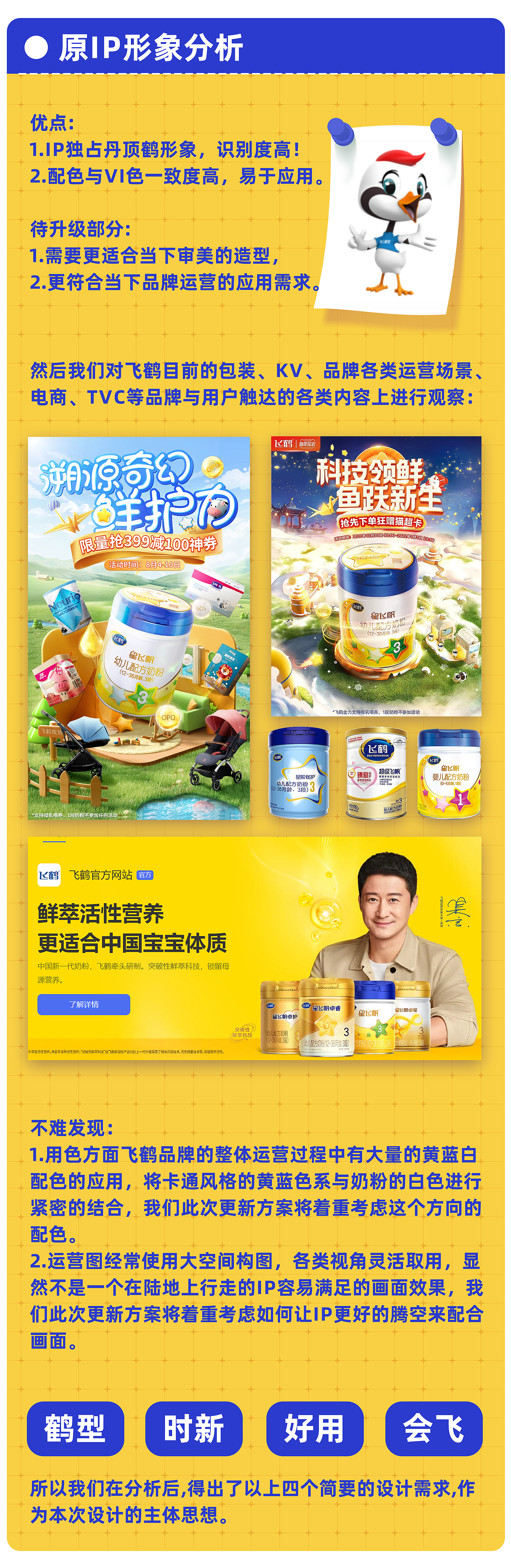 【飞鹤家族全新启程!】鹤小飞IP升级