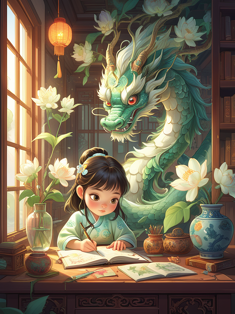 神龙飞跃 护你左右 | 我的龙年AI守护神（图ZMzYwNTM1ODY0） - AI作品 - 站酷设计师Ag银原创素材 - 站酷ZCOOL