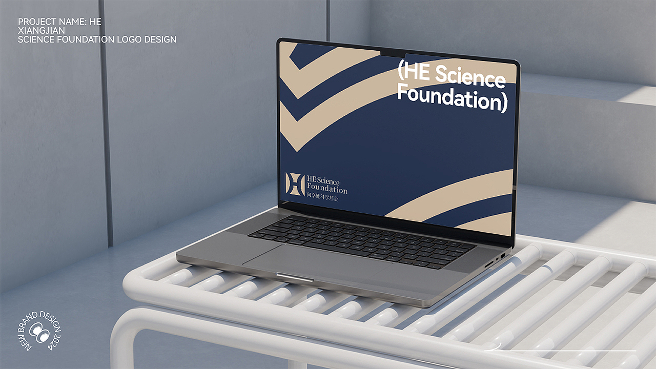 何享健科学基金LOGO设计/以艺术 敬科学（图ZMzY5NjczNjA4） - Logo - 站酷设计师再吃一个苹果原创素材 - 站酷ZCOOL