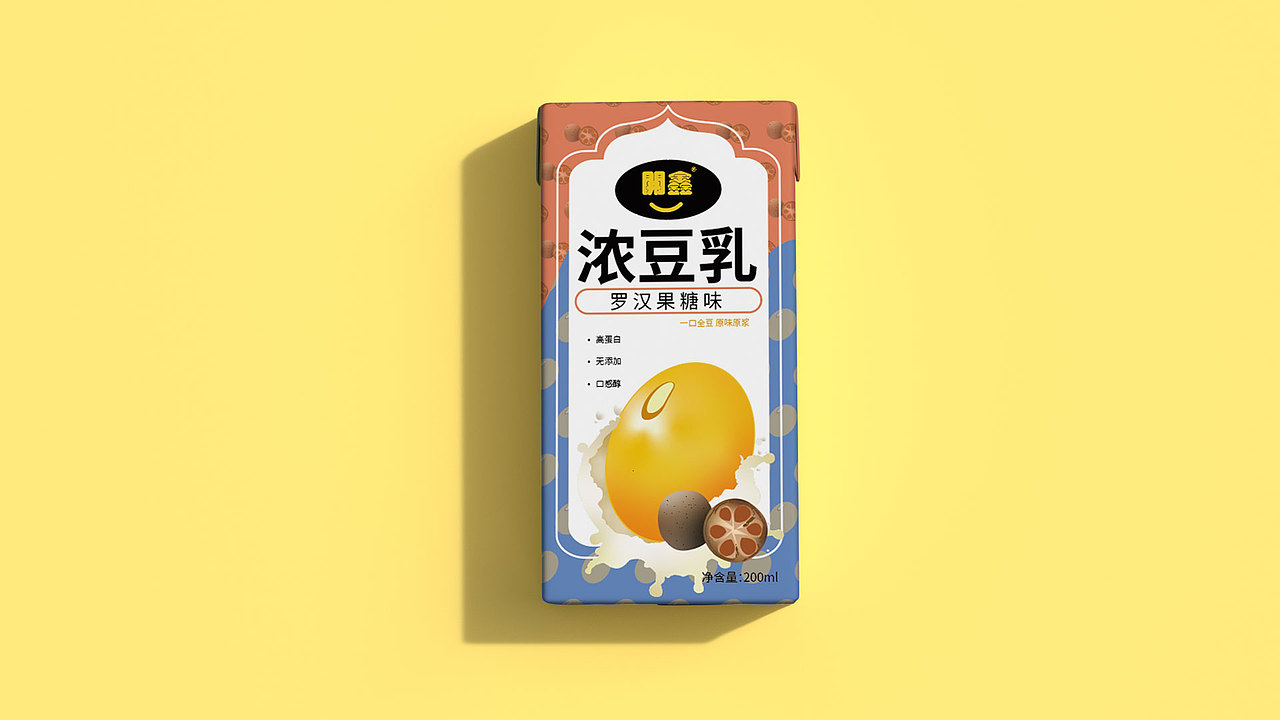 開鑫浓豆乳包装设计-中国人的饮料（图ZMzUwMjUxMjA0） - 包装 - 站酷设计师Z14404864原创素材 - 站酷ZCOOL