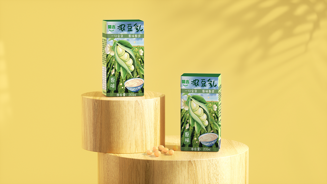 开鑫浓豆乳，健康、营养、美味全“豆”要！