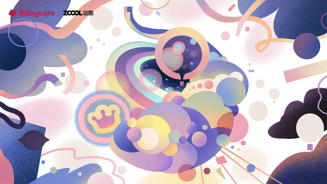 Babycare-寶寶的多彩世界（圖ZMzU0NjMzNTU2） - 海報(bào) - 站酷設(shè)計(jì)師一三Yiran原創(chuàng)素材 - 站酷ZCOOL