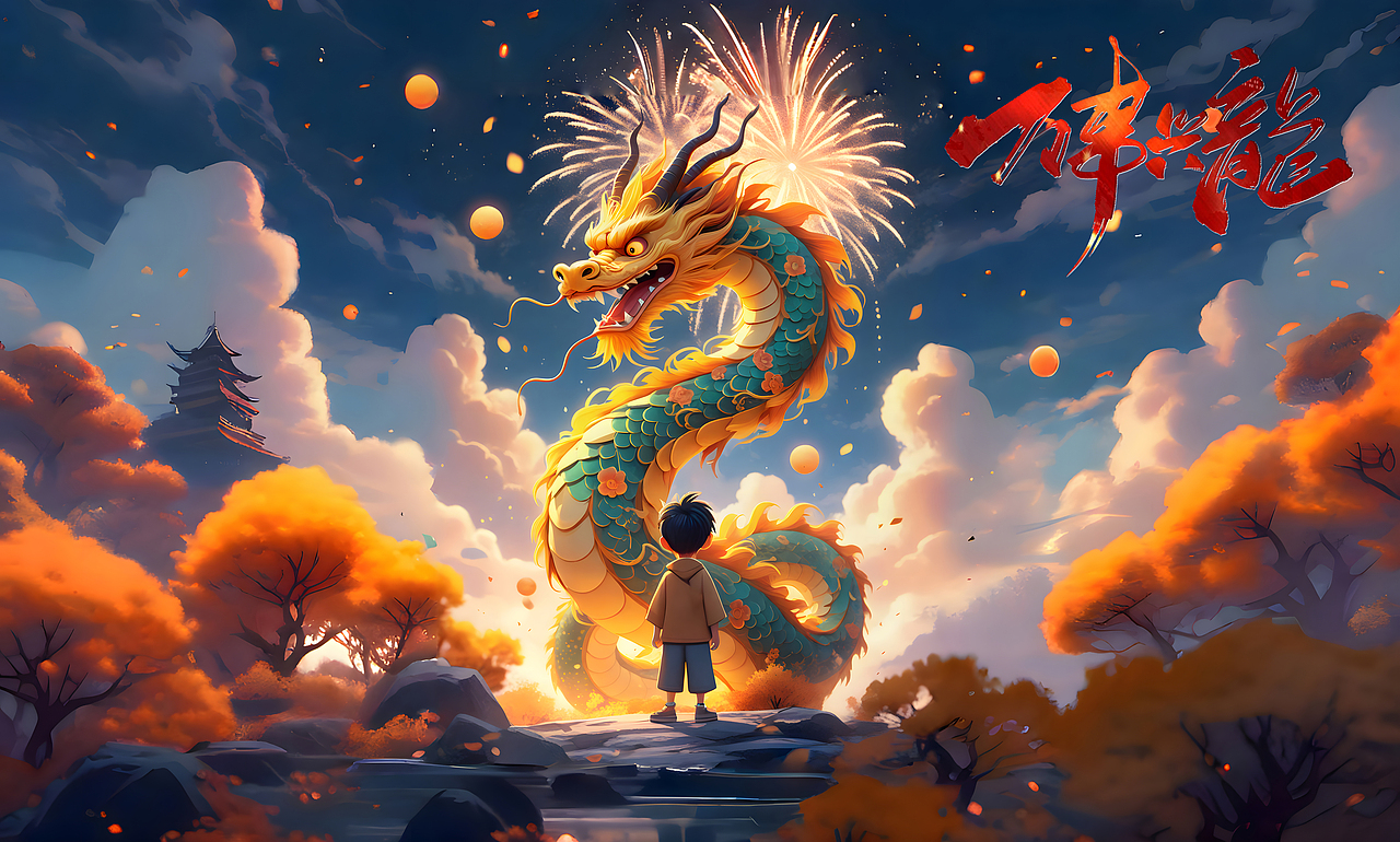 龙年AI守护神（图ZMzU4NzQyODQw） - AI作品 - 站酷设计师JAjasDesign原创素材 - 站酷ZCOOL