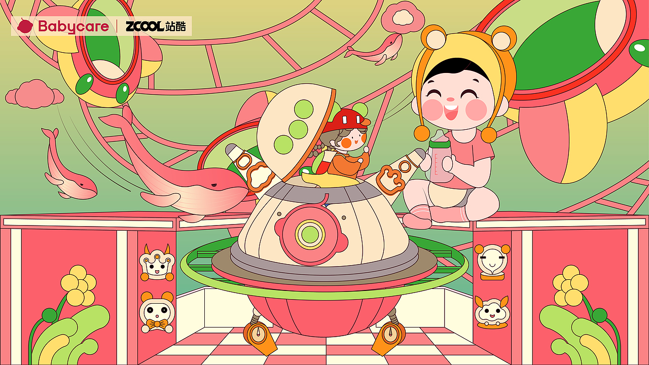 babycare-奇思妙想（图ZMzU0NTI3OTIw） - 海报 - 站酷设计师怡萱yixuan原创素材 - 站酷ZCOOL