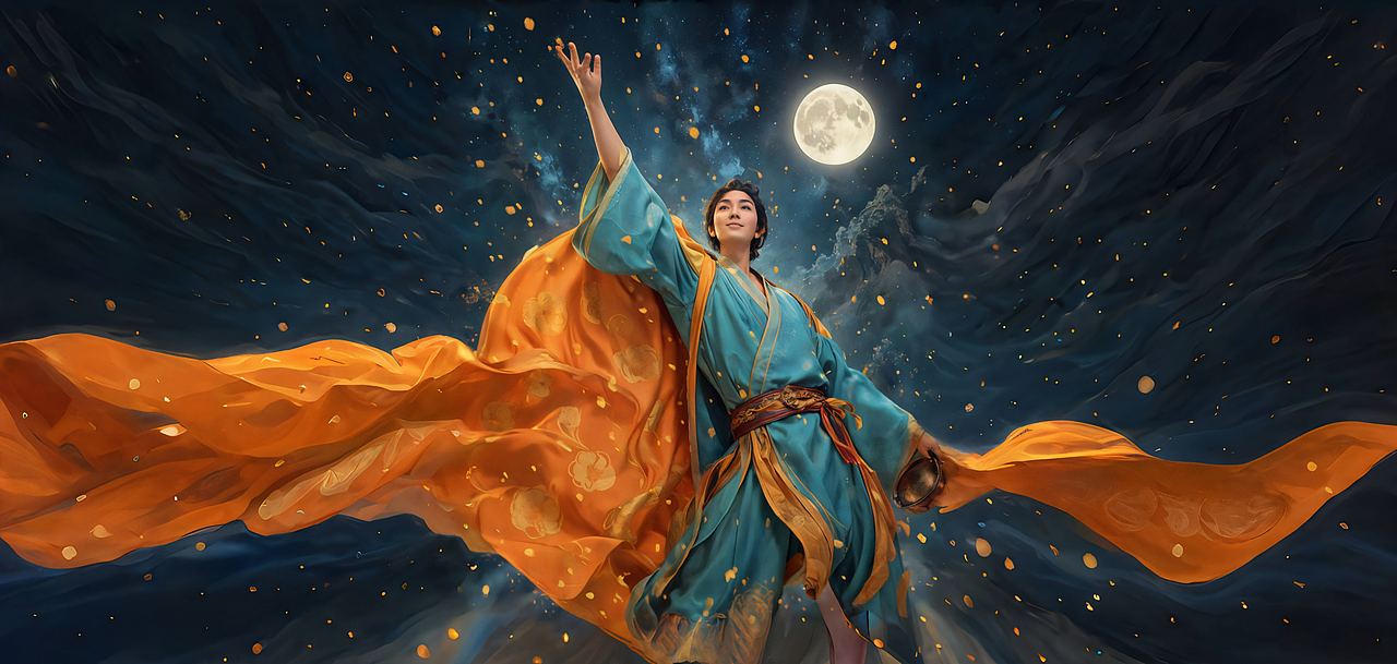 將進(jìn)酒（圖ZMzYzNzAwMzUy） - AI作品 - 站酷設(shè)計(jì)師晚睡的鷓鴣?zhàn)性瓌?chuàng)素材 - 站酷ZCOOL