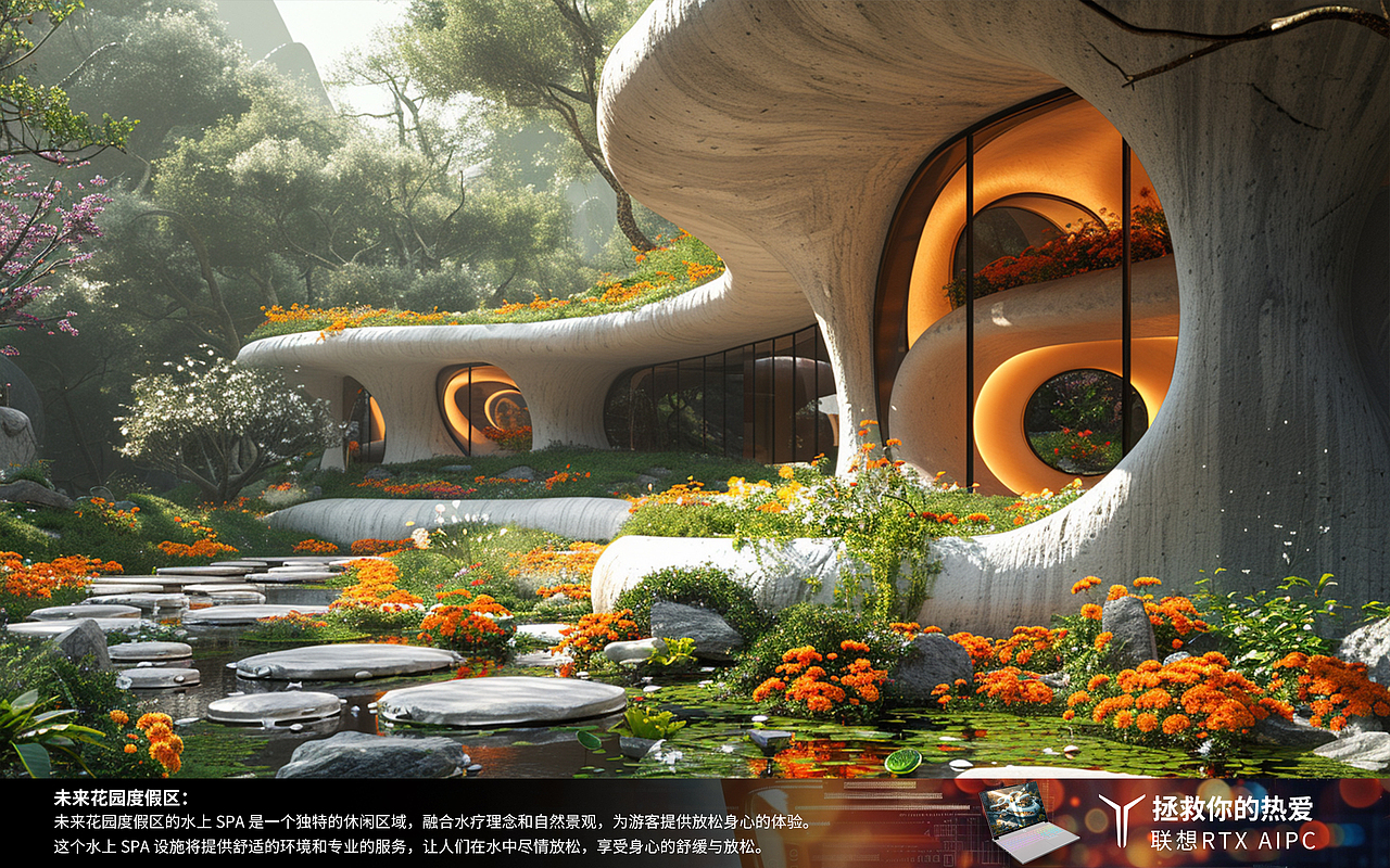 《未来艺术花园》(图ZMzY5ODkwNTQ0) - AI作品 - 站酷设计师梦庭芳原创素材 - 站酷ZCOOL