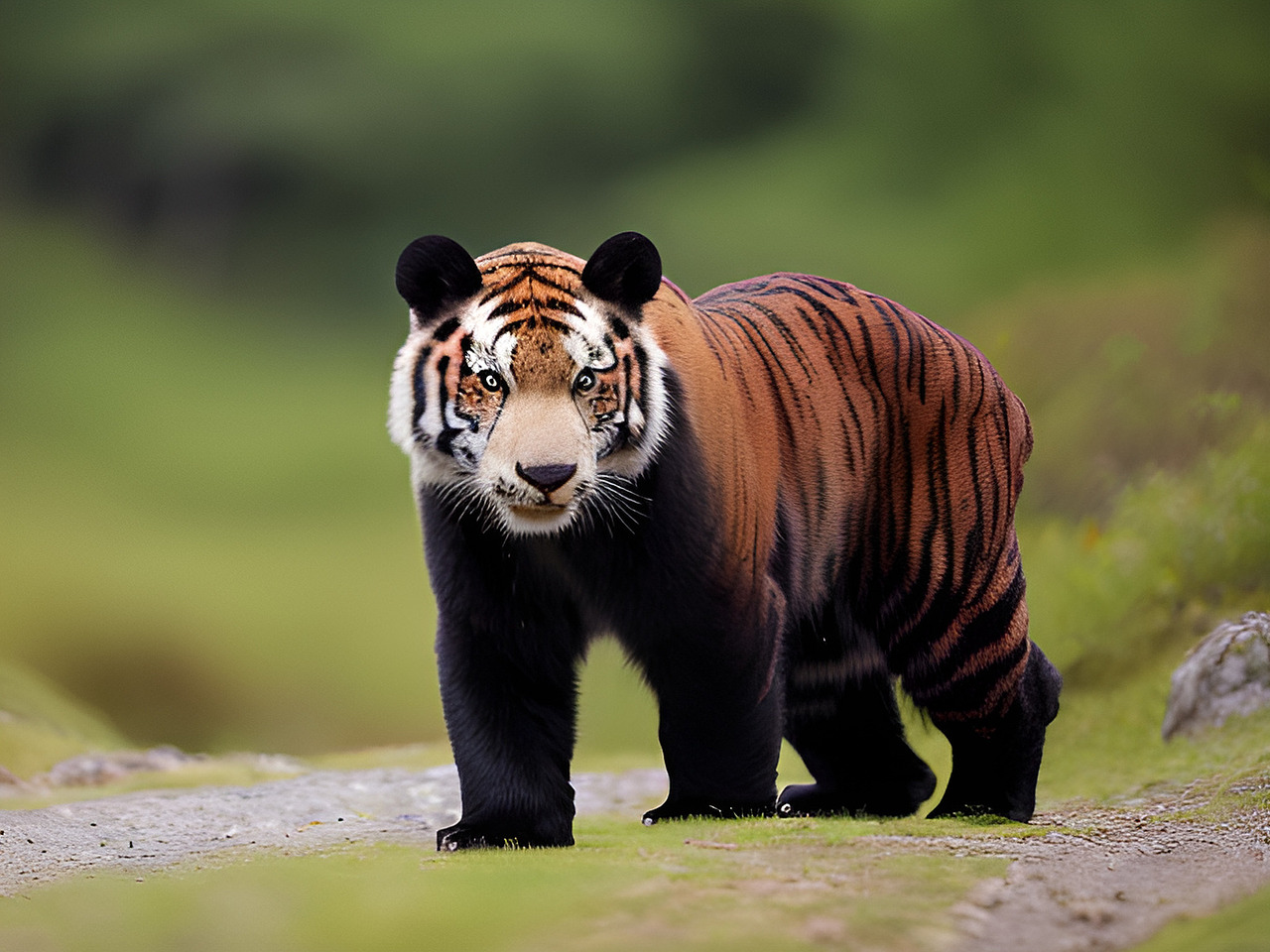 AI 人工智能生成 长白山地方特色 顶流动物园里的动物形象插画与故事分享（图ZMzcwNTUzNDIw） - 海报 - 站酷设计师未来之王原创素材 - 站酷ZCOOL