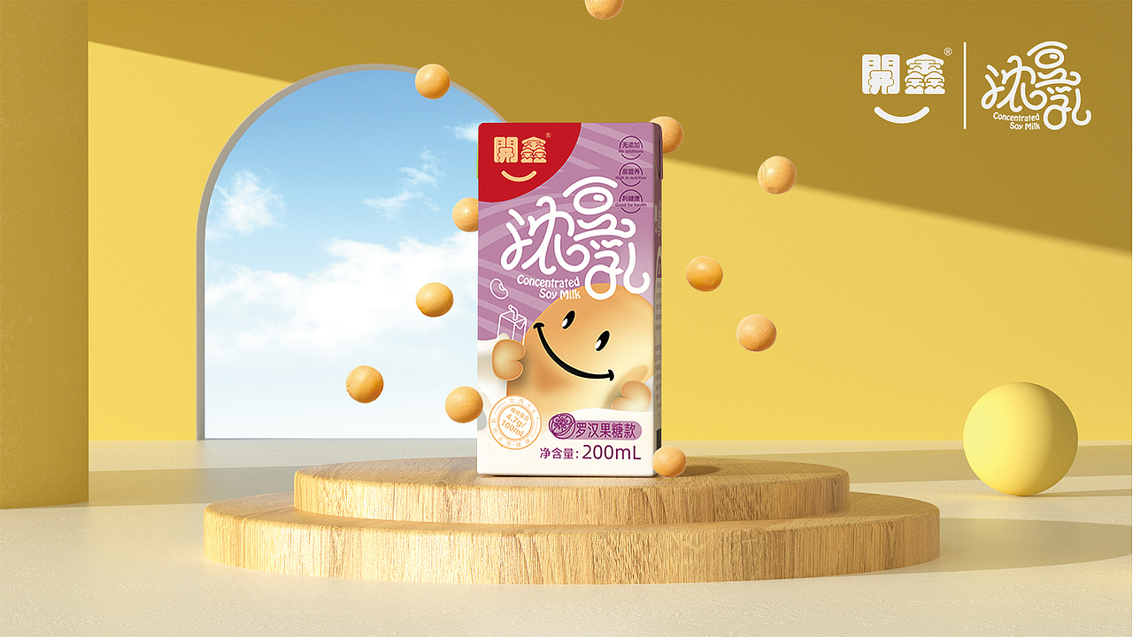 开鑫浓豆乳包装设计提案（图ZMzUyMzk0MTY4） - 包装 - 站酷设计师gowaer12345原创素材 - 站酷ZCOOL