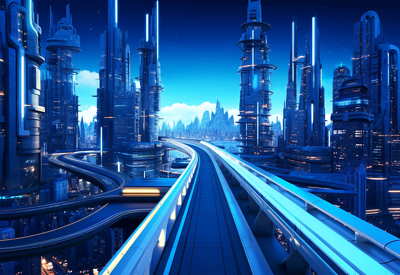 未来科技城市（图ZMzU0ODAwMTk2） - 其他空间 - 站酷设计师ANXIAOYAO9981原创素材 - 站酷ZCOOL