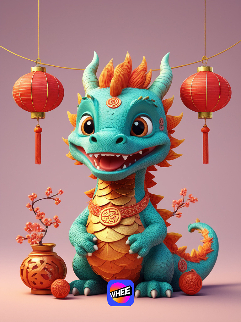 【龙年大吉 鸿运祈福】我的龙年AI守护神(图ZMzU5NDA1MDMy) - AI作品 - 站酷设计师敬鹏原创素材 - 站酷ZCOOL