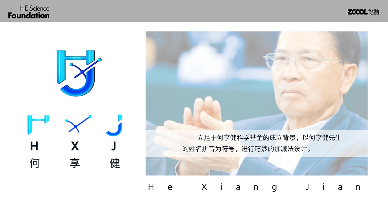 助力科研.革新未来——何享健科学基金Logo&Slogan