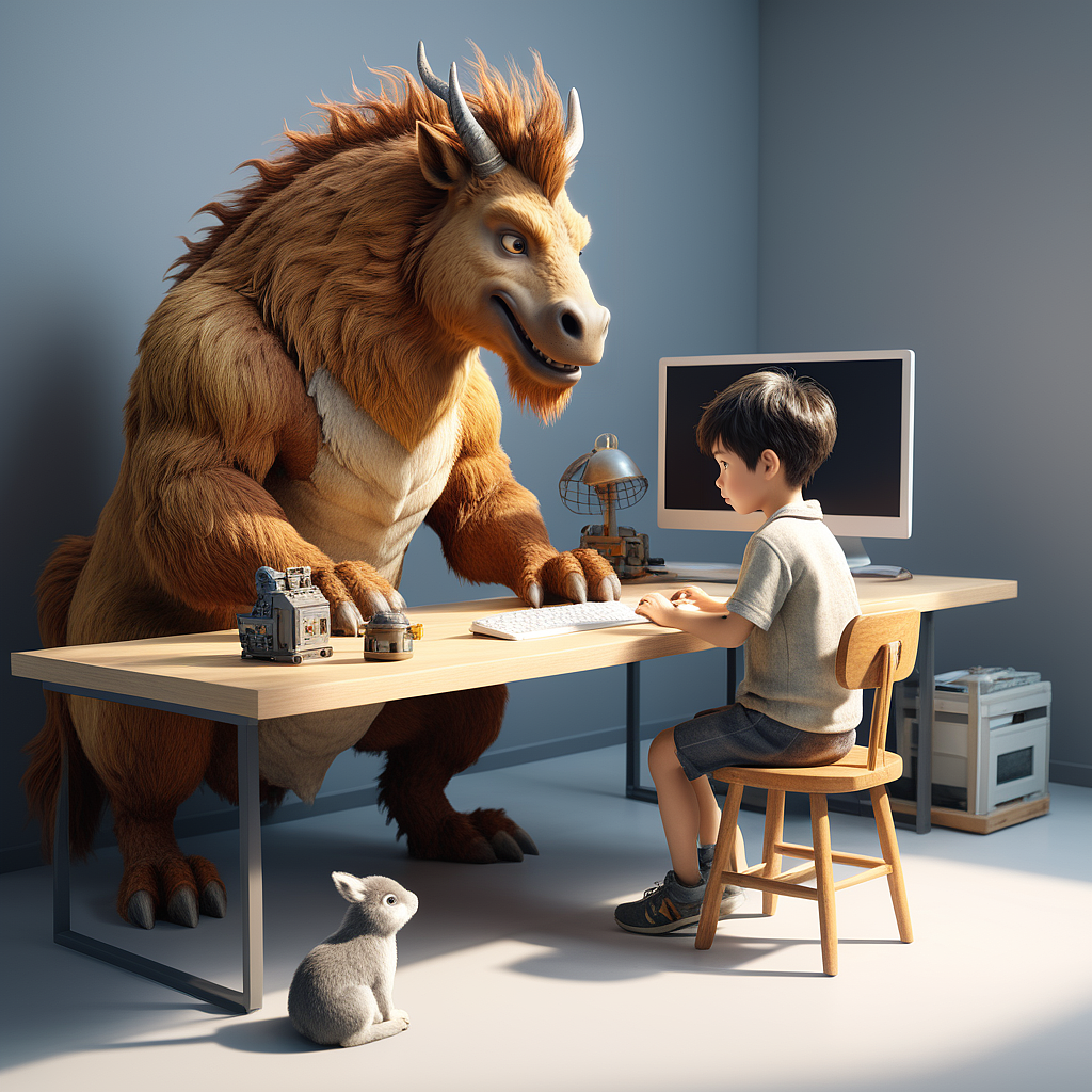 我的AI守护神（图ZMzU4NjAzMDAw） - AI作品 - 站酷设计师明原创素材 - 站酷ZCOOL