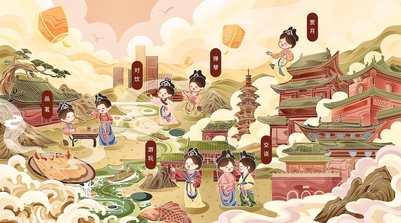 长治久安（图ZMzY0MTUzMjY0） - 其他 - 站酷设计师插画师拾一原创素材 - 站酷ZCOOL