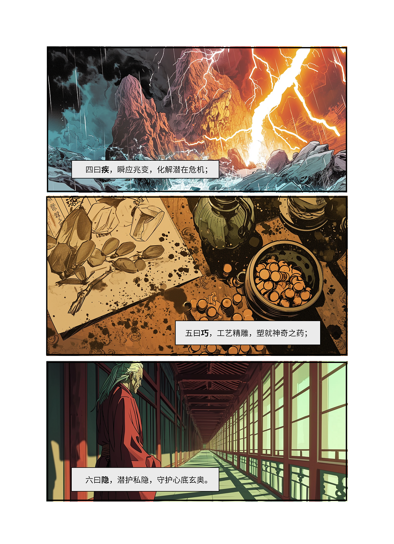 ADM&永乐宫|《老君的炼丹妙法》（图ZMzU4NjY5ODY0） - AI作品 - 站酷设计师泡猹PawCha原创素材 - 站酷ZCOOL