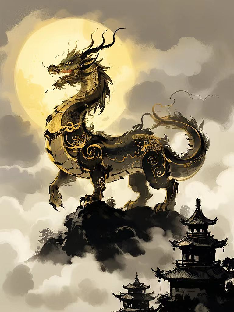 我心目中的守护神（图ZMzYwMzE5MzI0） - AI作品 - 站酷设计师安非灵原创素材 - 站酷ZCOOL