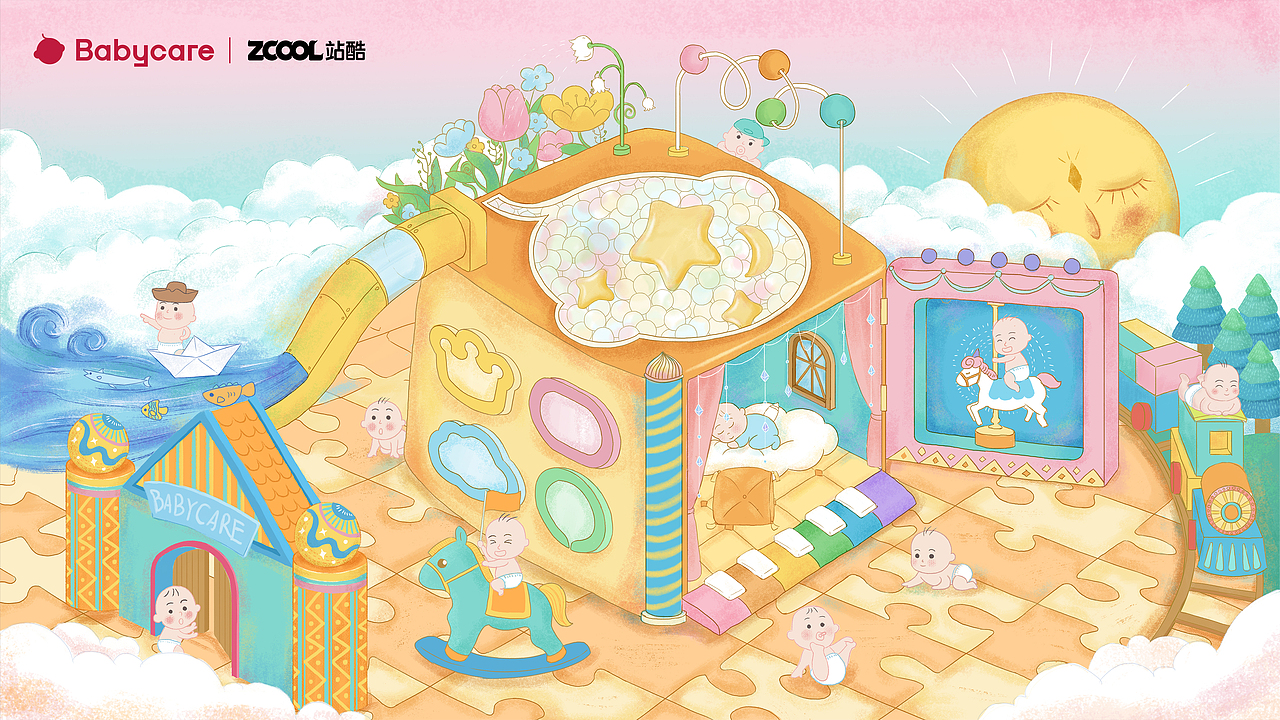 童年造夢(mèng)師——?jiǎng)?chuàng)想游樂園（圖ZMzU0NjMxMTU2） - 海報(bào) - 站酷設(shè)計(jì)師左肩有只鬼原創(chuàng)素材 - 站酷ZCOOL