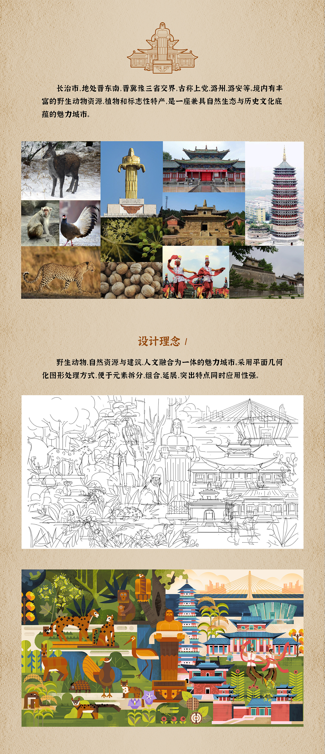 魅力城市—长治风物文创设计（图ZMzYzOTc4Nzg4） - 其他 - 站酷设计师Hyon研原创素材 - 站酷ZCOOL