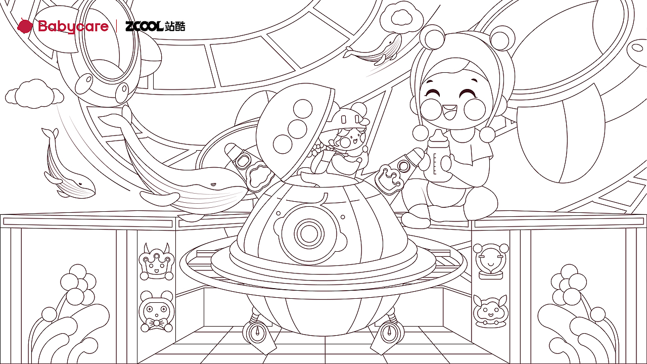babycare-奇思妙想（图ZMzU0NTI3OTI4） - 海报 - 站酷设计师怡萱yixuan原创素材 - 站酷ZCOOL