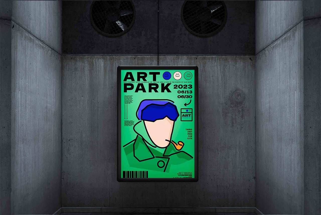 艺术公园（图ZMzQ0MDI4MzIw） - 海报 - 站酷设计师好消息哇原创素材 - 站酷ZCOOL