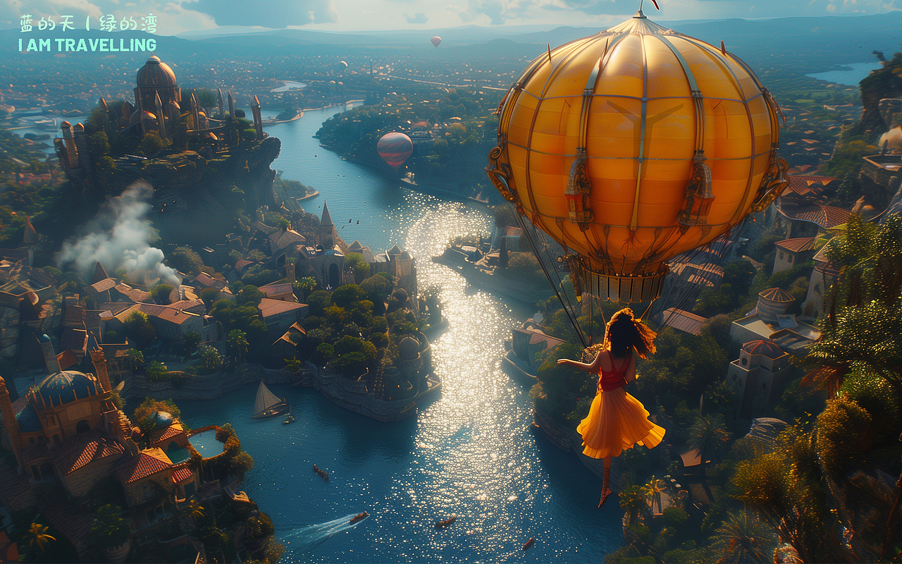 我也想飞翔天空,占据那诱人的海岸线。