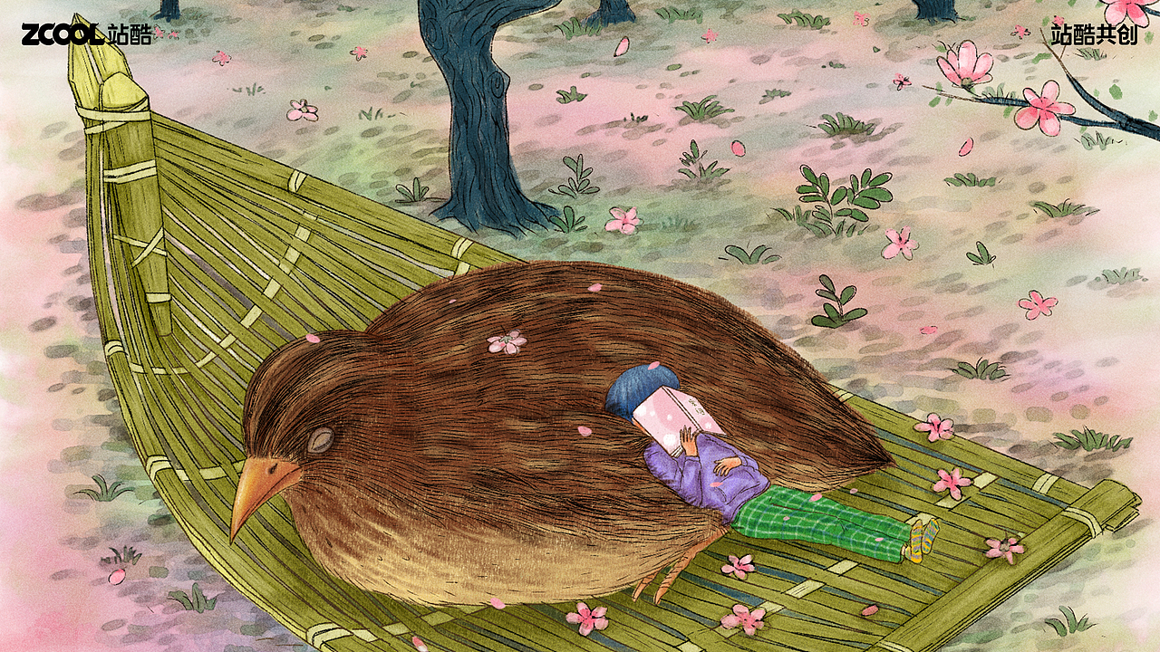 风平浪静的闲暇（图ZMzY4OTE3MjUy） - 艺术插画 - 站酷设计师JZY09原创素材 - 站酷ZCOOL