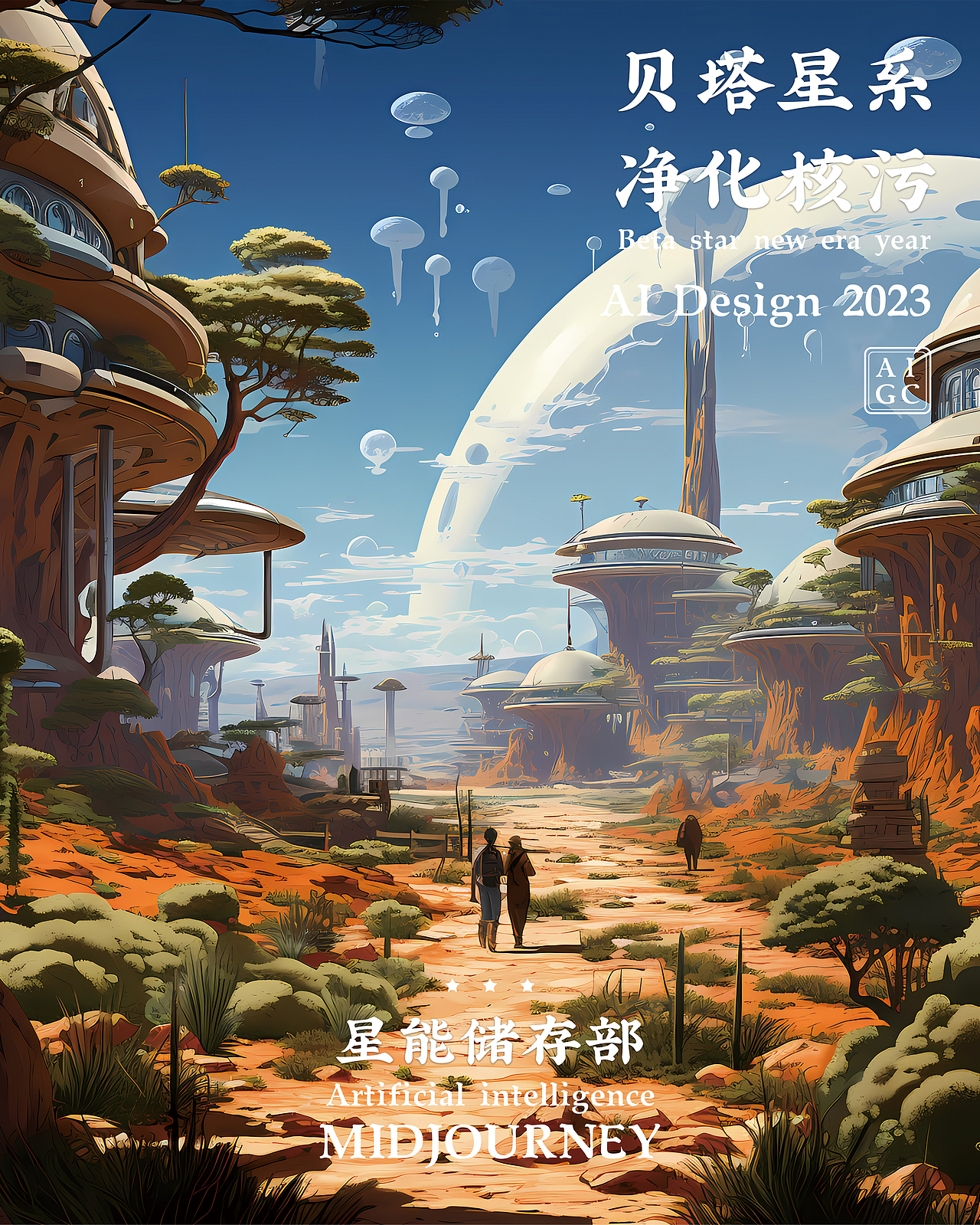 贝塔星系 净化核污（图ZMzU1ODgzOTYw） - AI作品 - 站酷设计师朱宁浙原创素材 - 站酷ZCOOL