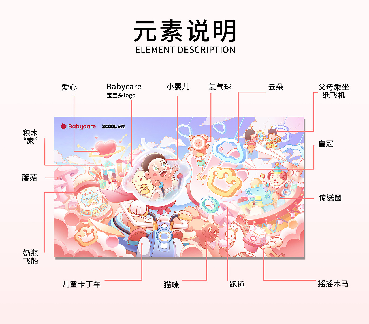 Babycare--爱乐梦境（图ZMzU0MDcxNDQw） - 海报 - 站酷设计师波波Lzb原创素材 - 站酷ZCOOL