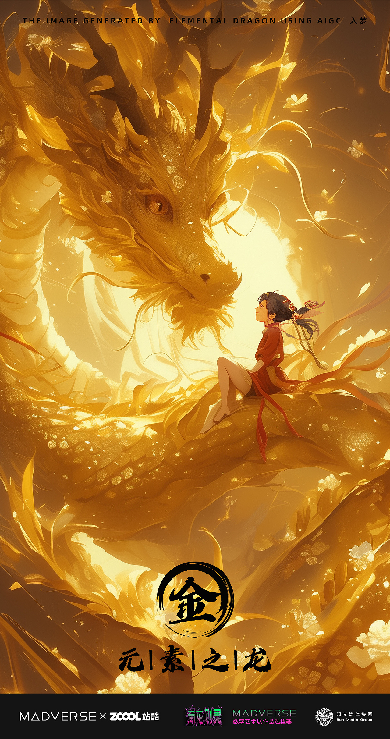 五行·元素之龙（图ZMzY4ODYxNDQw） - AI作品 - 站酷设计师甜橙家的梦山空原创素材 - 站酷ZCOOL
