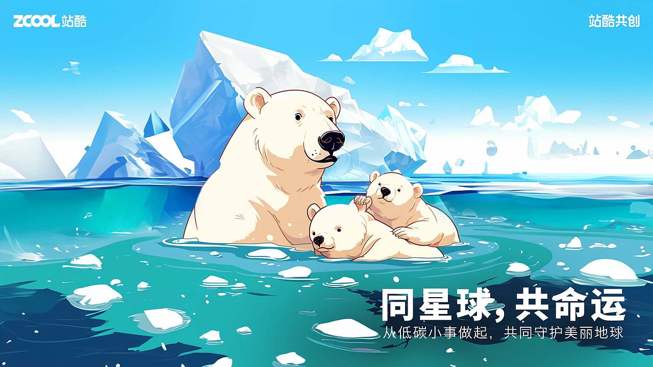 同星球 共命运 | 从低碳小事做起，共同守护美丽地球（图ZMzY1OTA1NjM2） - 宣传物料 - 站酷设计师叮当幻想原创素材 - 站酷ZCOOL