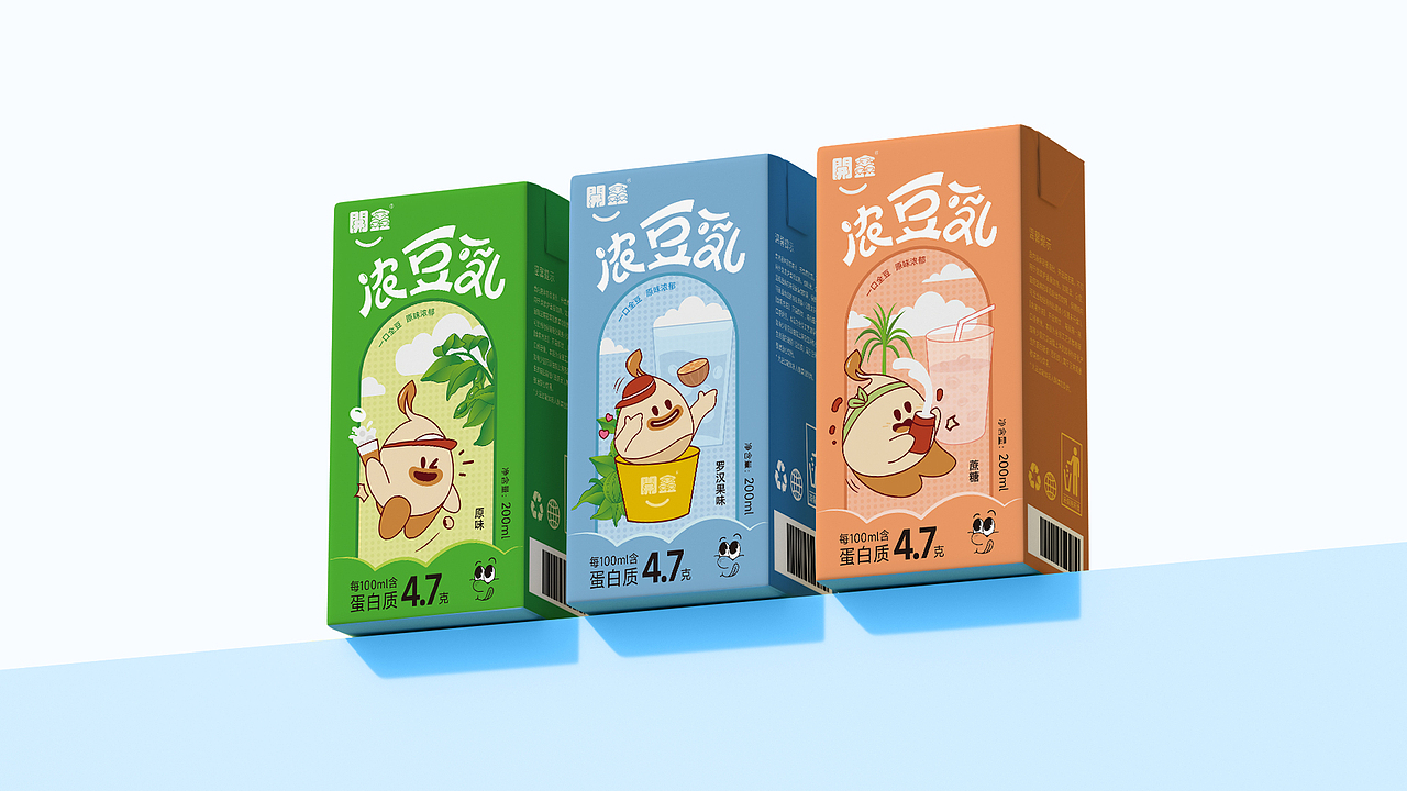 開鑫浓豆乳包装设计丨香浓自然派（图ZMzUxOTIzODY4） - 包装 - 站酷设计师dwhuj2006原创素材 - 站酷ZCOOL