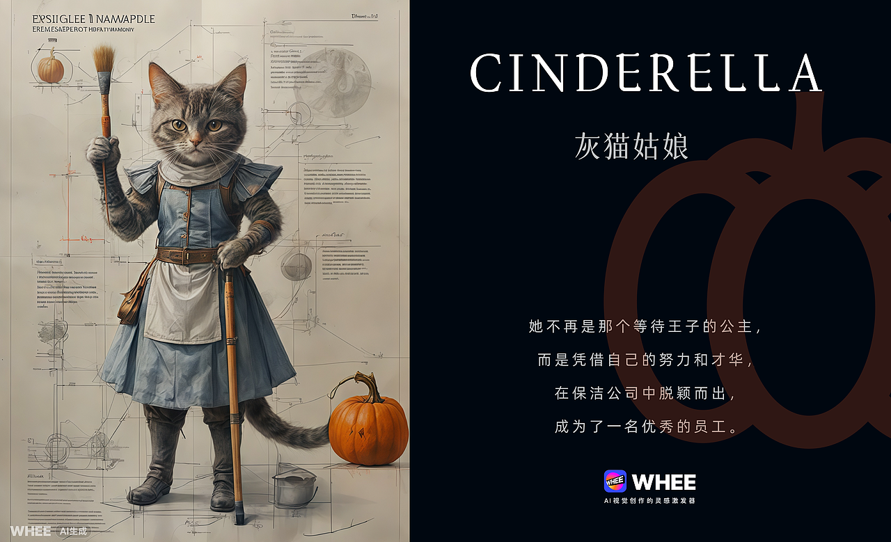 CAT TALES | 唤醒内心的魔法（图ZMzcwMTk2Nzgw） - AI作品 - 站酷设计师千妙原创素材 - 站酷ZCOOL