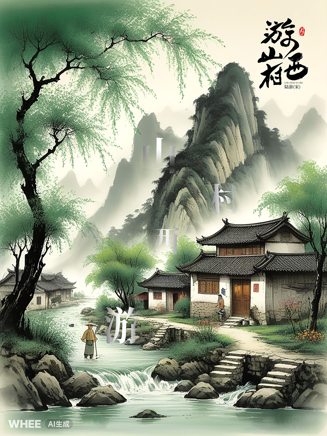 游山西村-宋·陆游