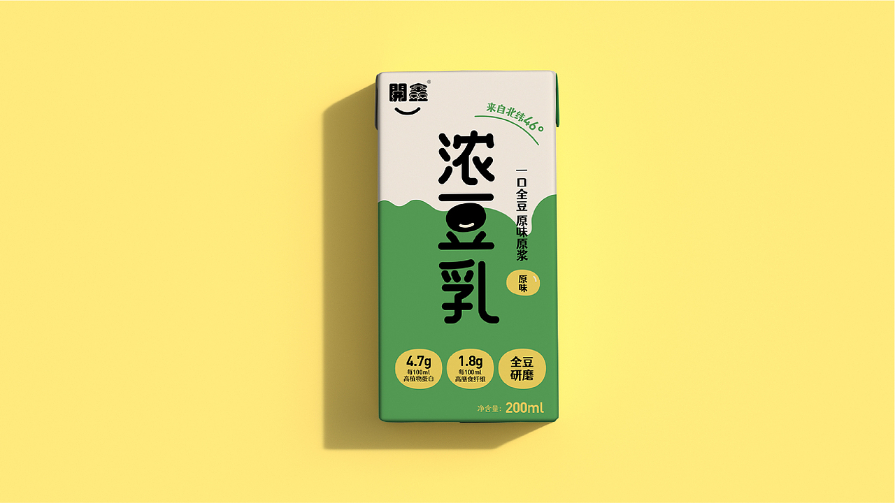 開鑫豆乳产品包装设计（图ZMzUyMzk5Mjk2） - 包装 - 站酷设计师麦田的世界里原创素材 - 站酷ZCOOL