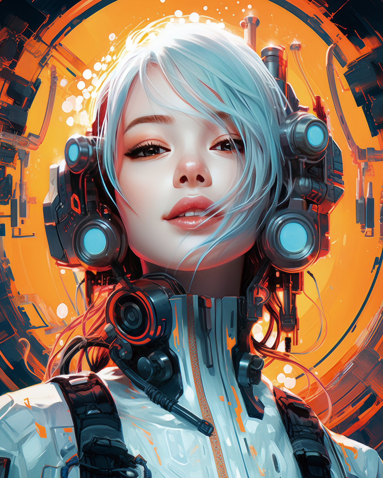 科幻少女（图ZMzU1MzgwNzQw） - IP形象 - 站酷设计师北京青年合作社原创素材 - 站酷ZCOOL