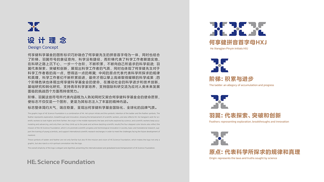 何享健科学基金LOGO&Slogan设计