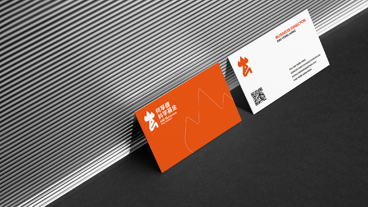 何享健科学基金LOGO设计