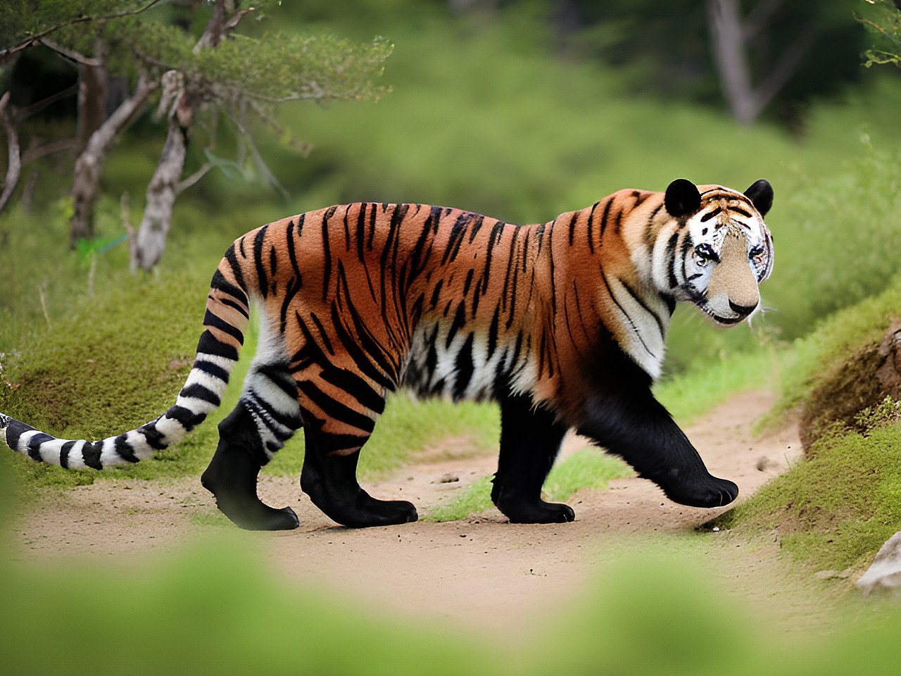 AI 人工智能生成 长白山地方特色 顶流动物园里的动物形象插画与故事分享（图ZMzcwNTUzMjA4） - 海报 - 站酷设计师未来之王原创素材 - 站酷ZCOOL