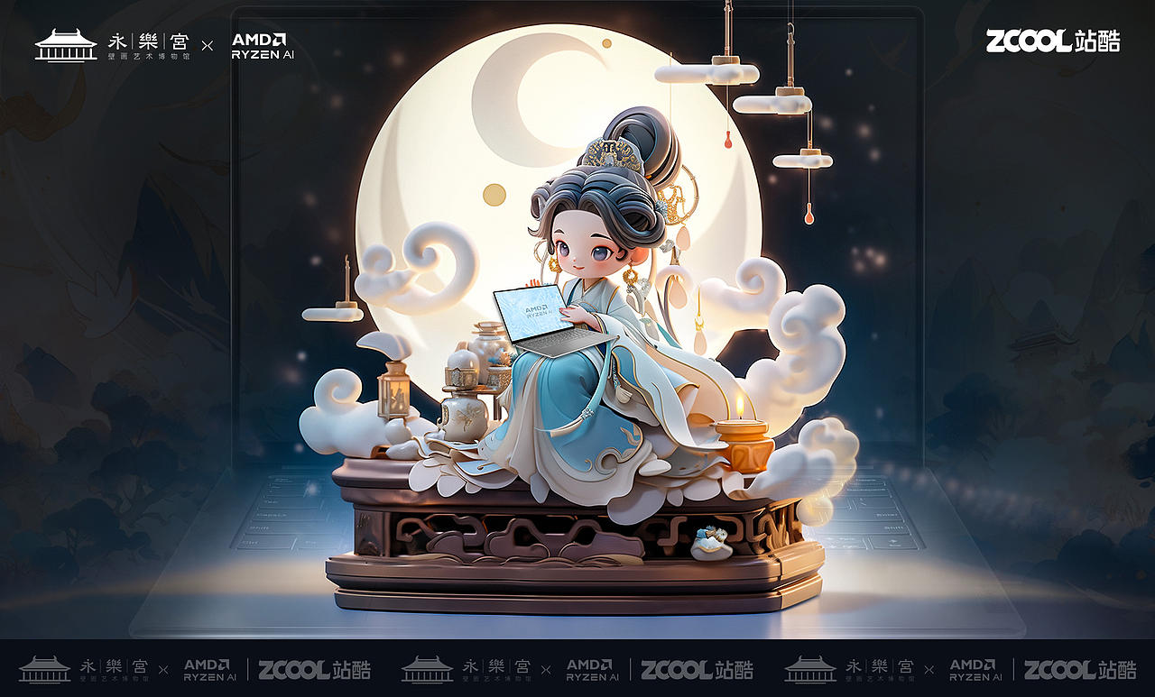 AIGC-永乐宫神仙与AI的奇妙碰撞（图ZMzU4NjgyMzky） - AI作品 - 站酷设计师电商设计师DDS原创素材 - 站酷ZCOOL