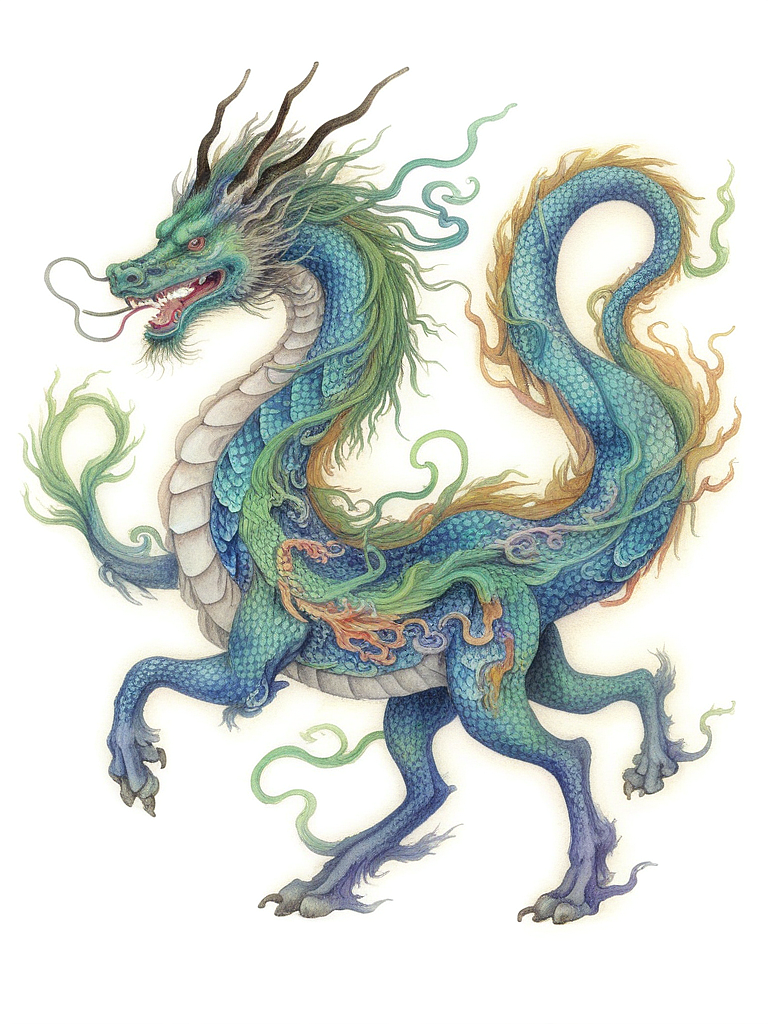 龙图腾（图ZMzU4NTQwMjk2） - AI作品 - 站酷设计师Nicolezeng666原创素材 - 站酷ZCOOL