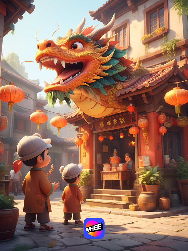 【龙年大吉 鸿运祈福】我的龙年AI守护神(图ZMzU5NDA1MDM2) - AI作品 - 站酷设计师敬鹏原创素材 - 站酷ZCOOL