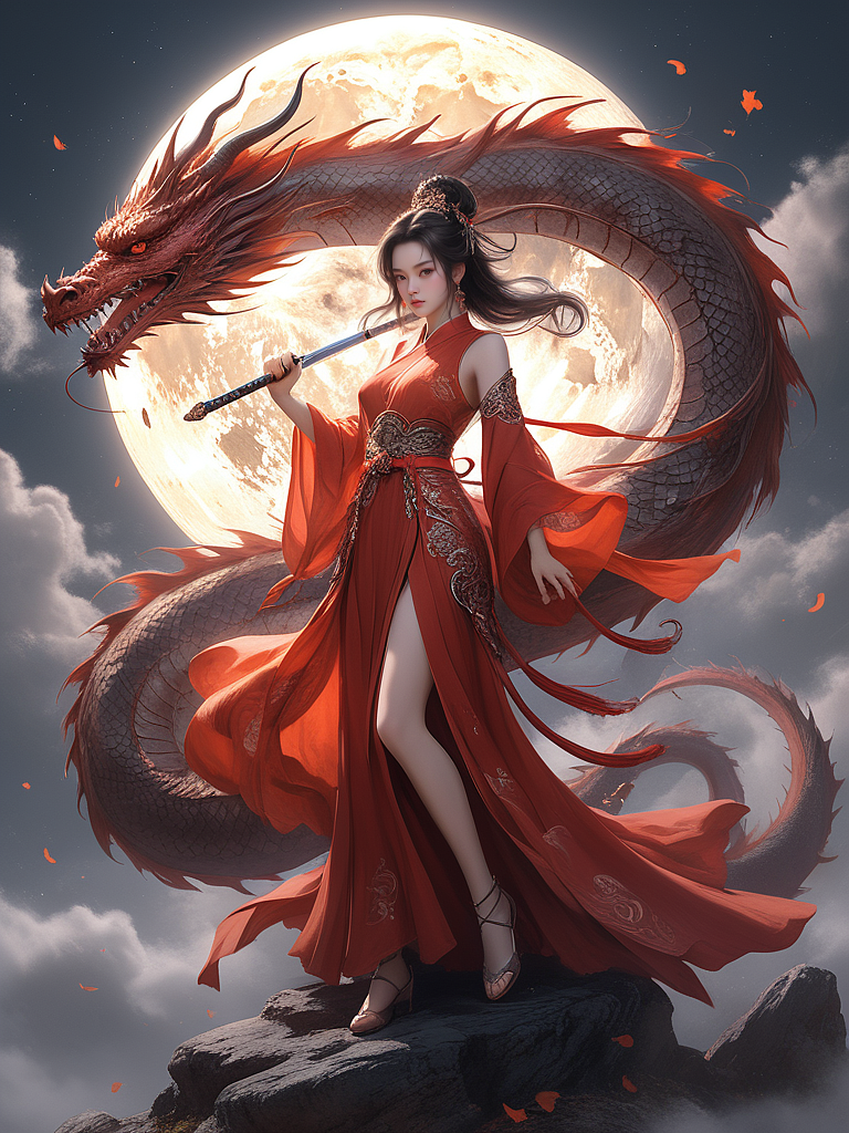 龙年AI风格探索（图ZMzU4NTM1NjAw） - AI作品 - 站酷设计师思华年原创素材 - 站酷ZCOOL