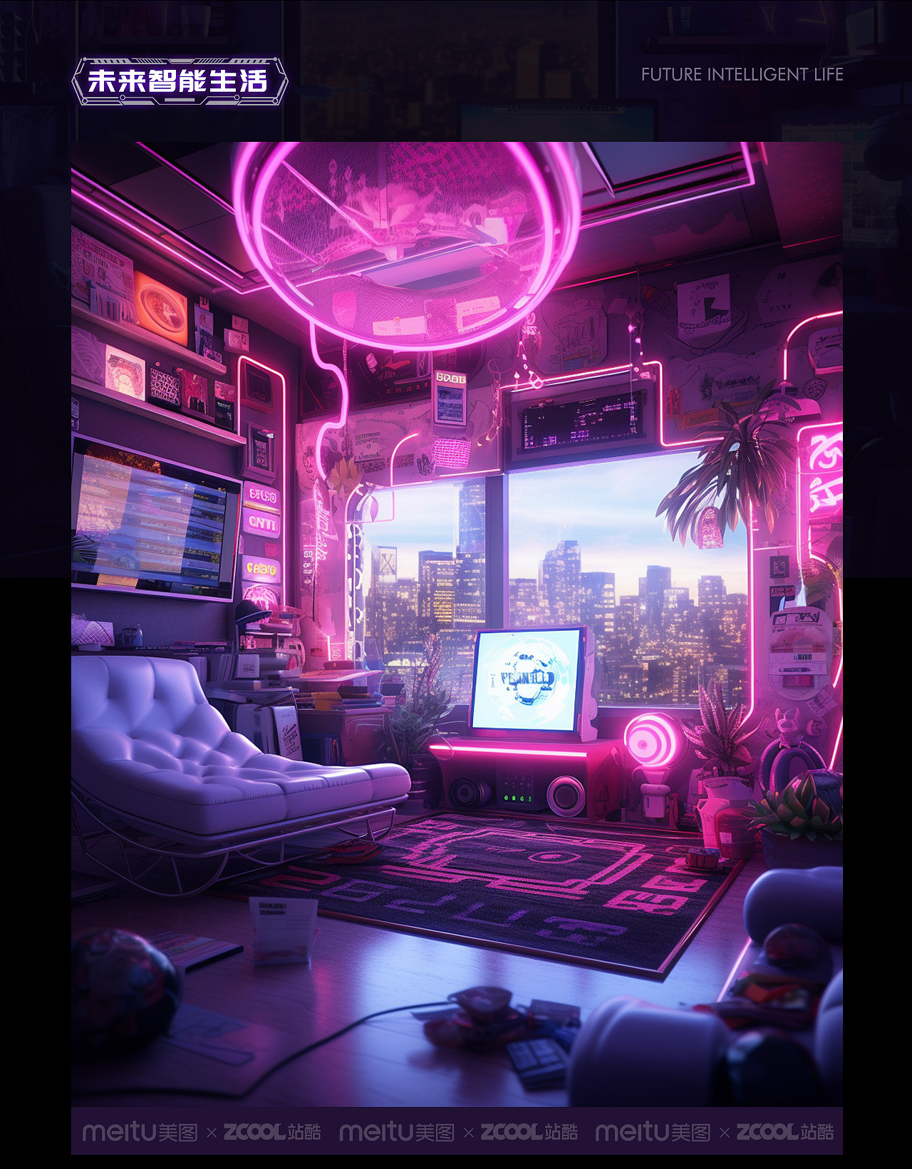 未来智能生活城（图ZMzU1ODMwMjcy） - 其他UI - 站酷设计师电商设计师DDS原创素材 - 站酷ZCOOL