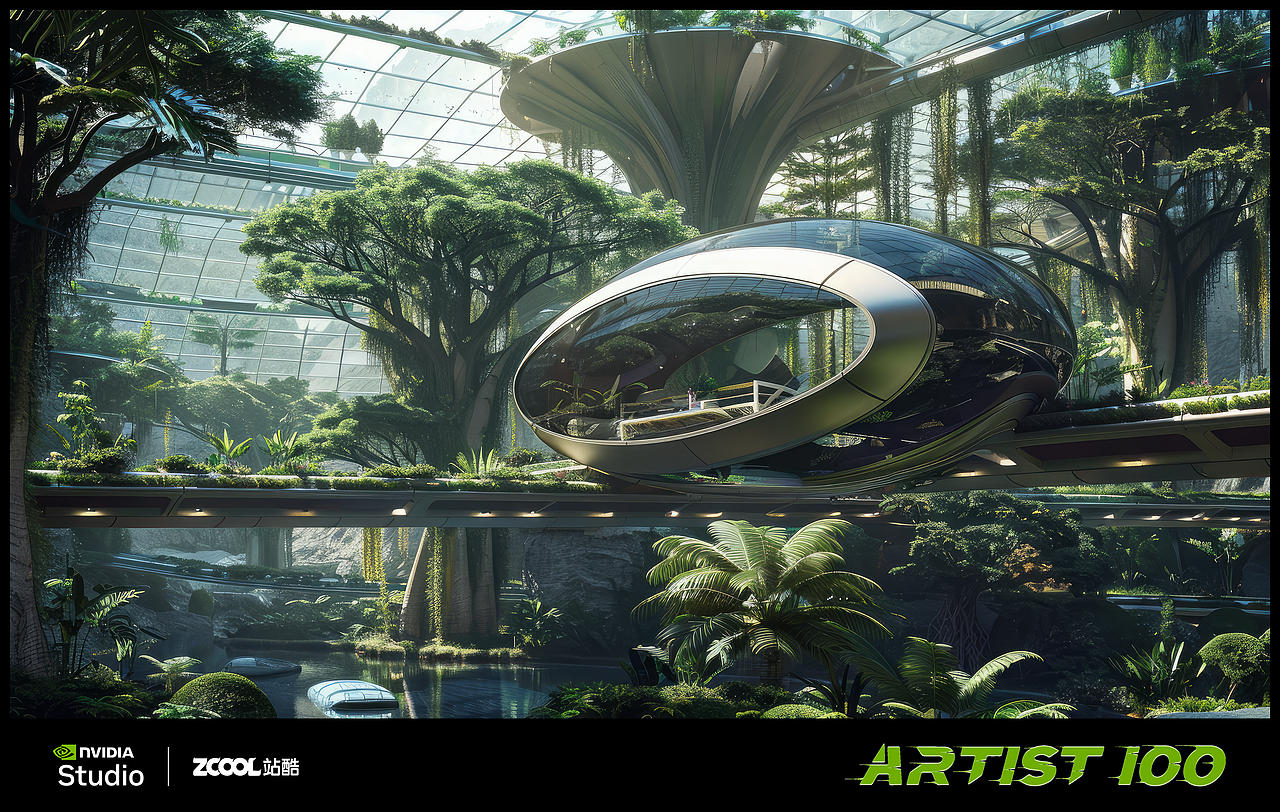 未来城市之星空母城（图ZMzY3OTk2NjY4） - AI作品 - 站酷设计师不知名的SK原创素材 - 站酷ZCOOL