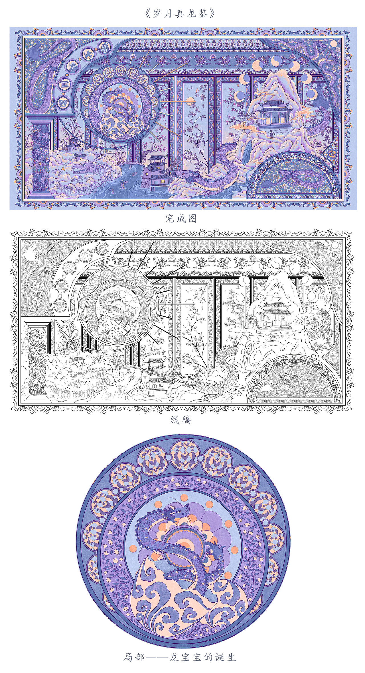 岁月真龙鉴（图ZMzUwMjk3Nzcy） - IP形象 - 站酷设计师淳不是纯原创素材 - 站酷ZCOOL