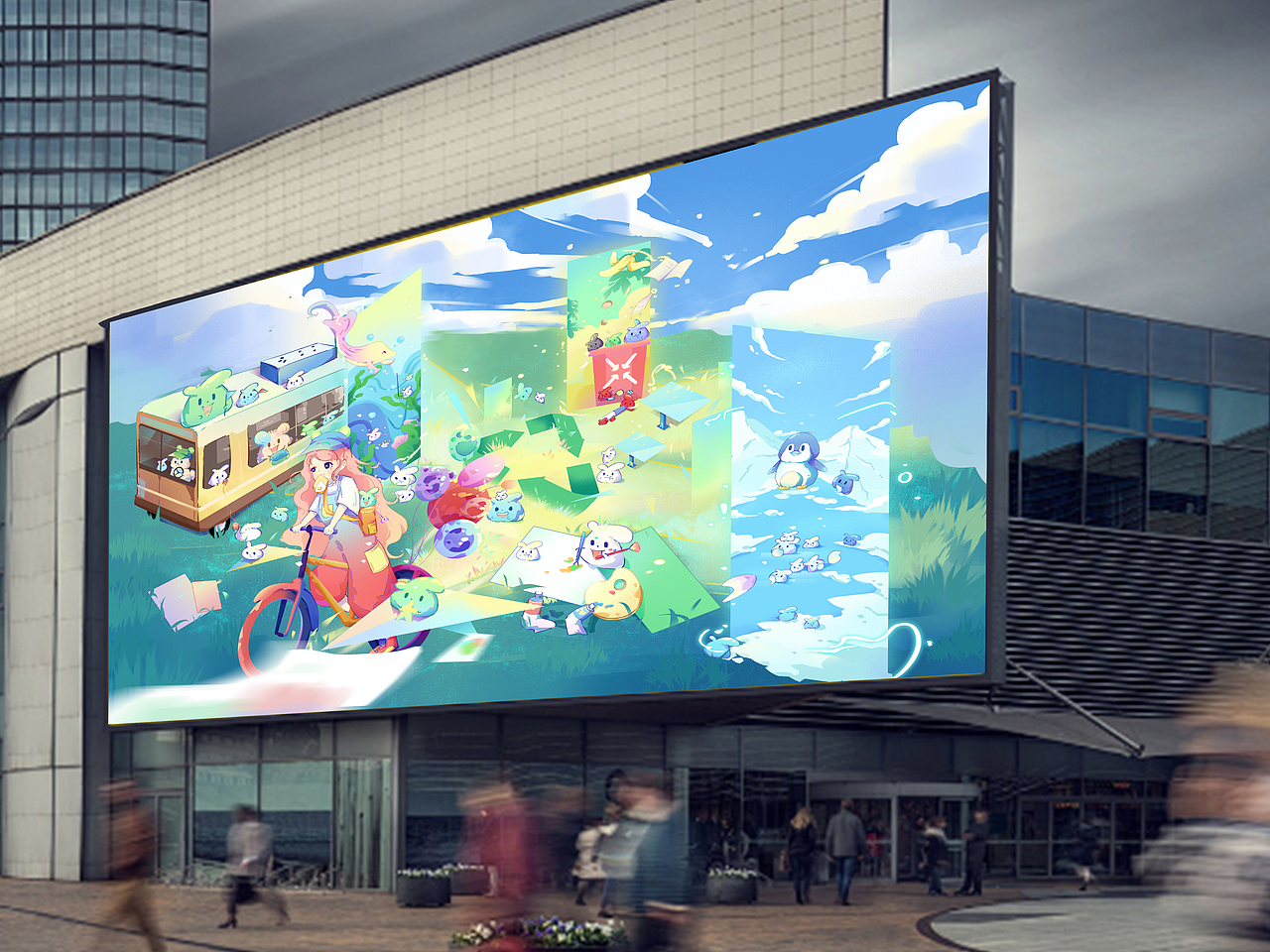 低碳生活，丰富未来（图ZMzY3MTA1NDE2） - 宣传物料 - 站酷设计师Mi呆原创素材 - 站酷ZCOOL