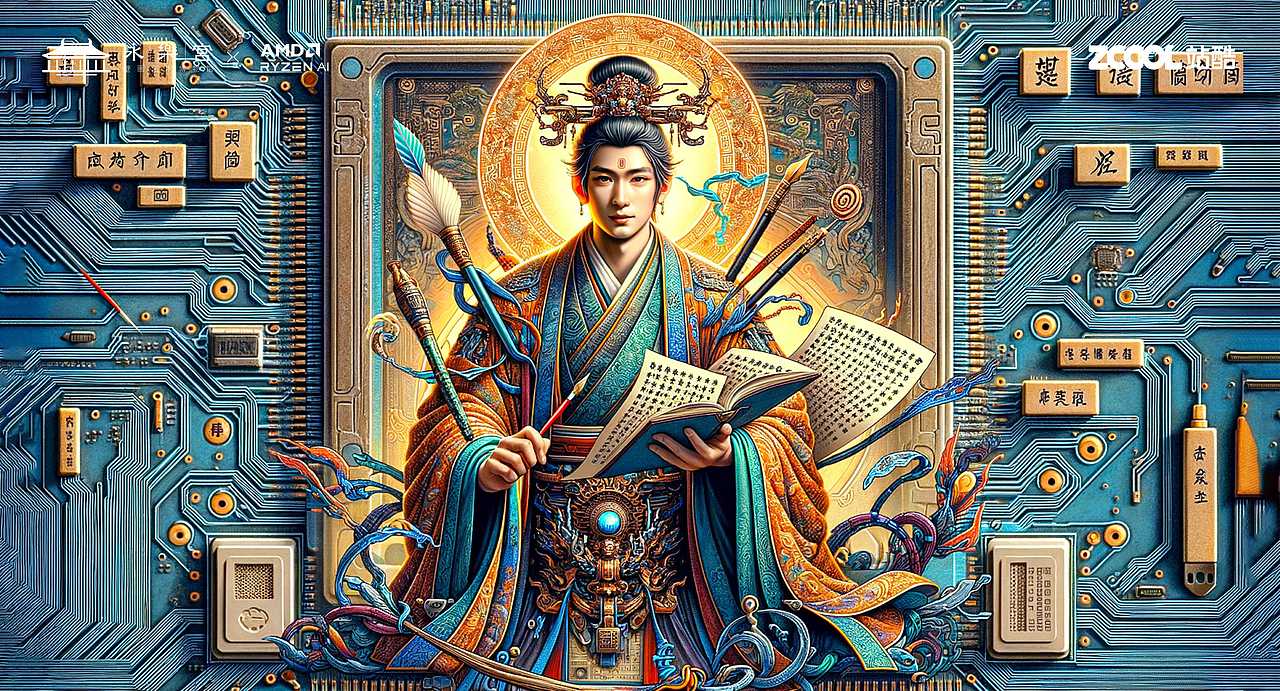 文昌帝君丨得心应手，值得拥有（图ZMzU3ODYwOTE2） - AI作品 - 站酷设计师雅礼集原创素材 - 站酷ZCOOL