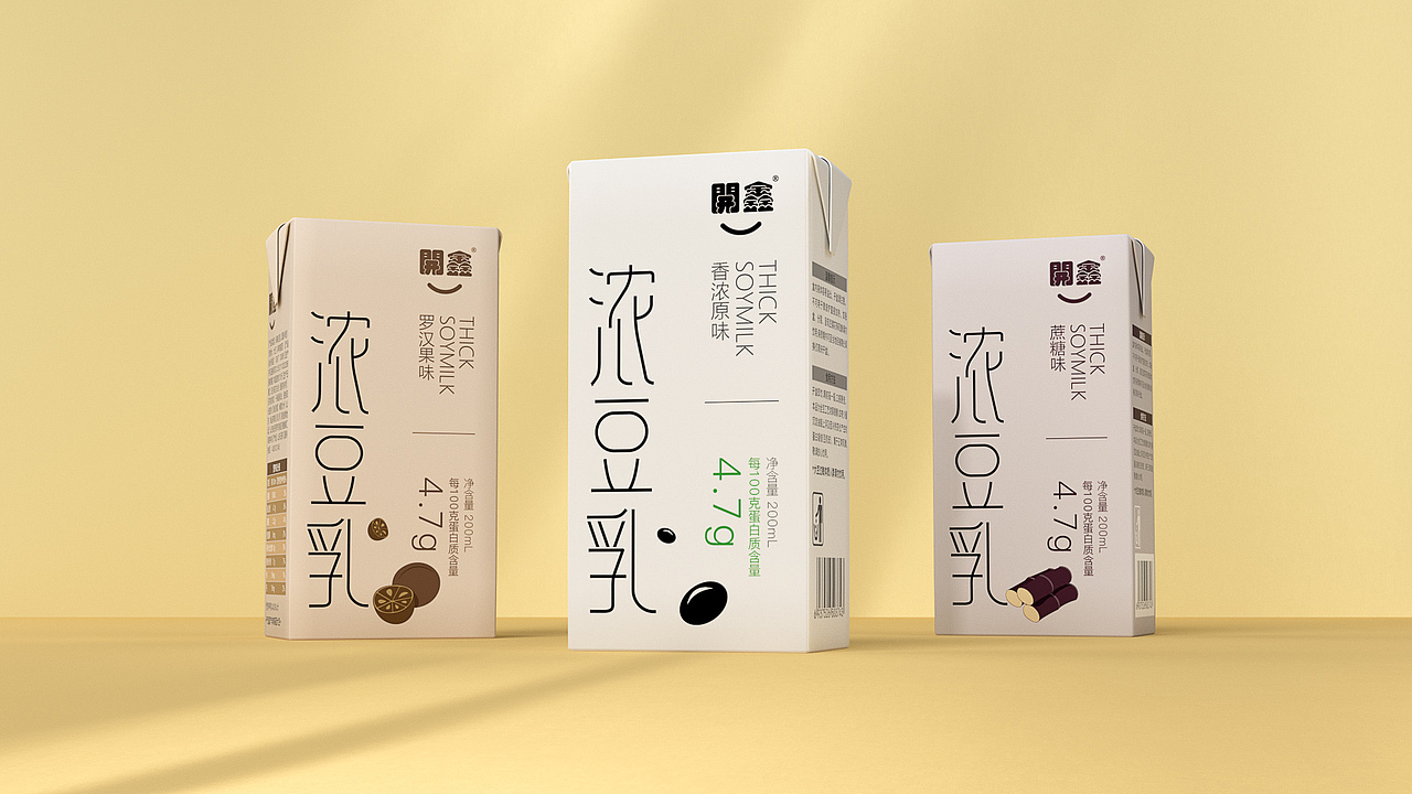 开鑫浓豆乳包装设计(图ZMzUyMjk1NjYw) - 包装 - 站酷设计师彬法品牌策划设计原创素材 - 站酷ZCOOL