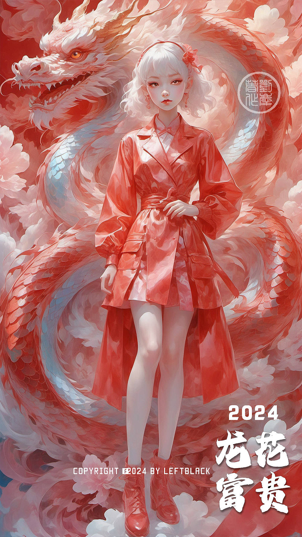 龙花富贵（图ZMzU5NjI5NzI0） - AI作品 - 站酷设计师LeftB原创素材 - 站酷ZCOOL