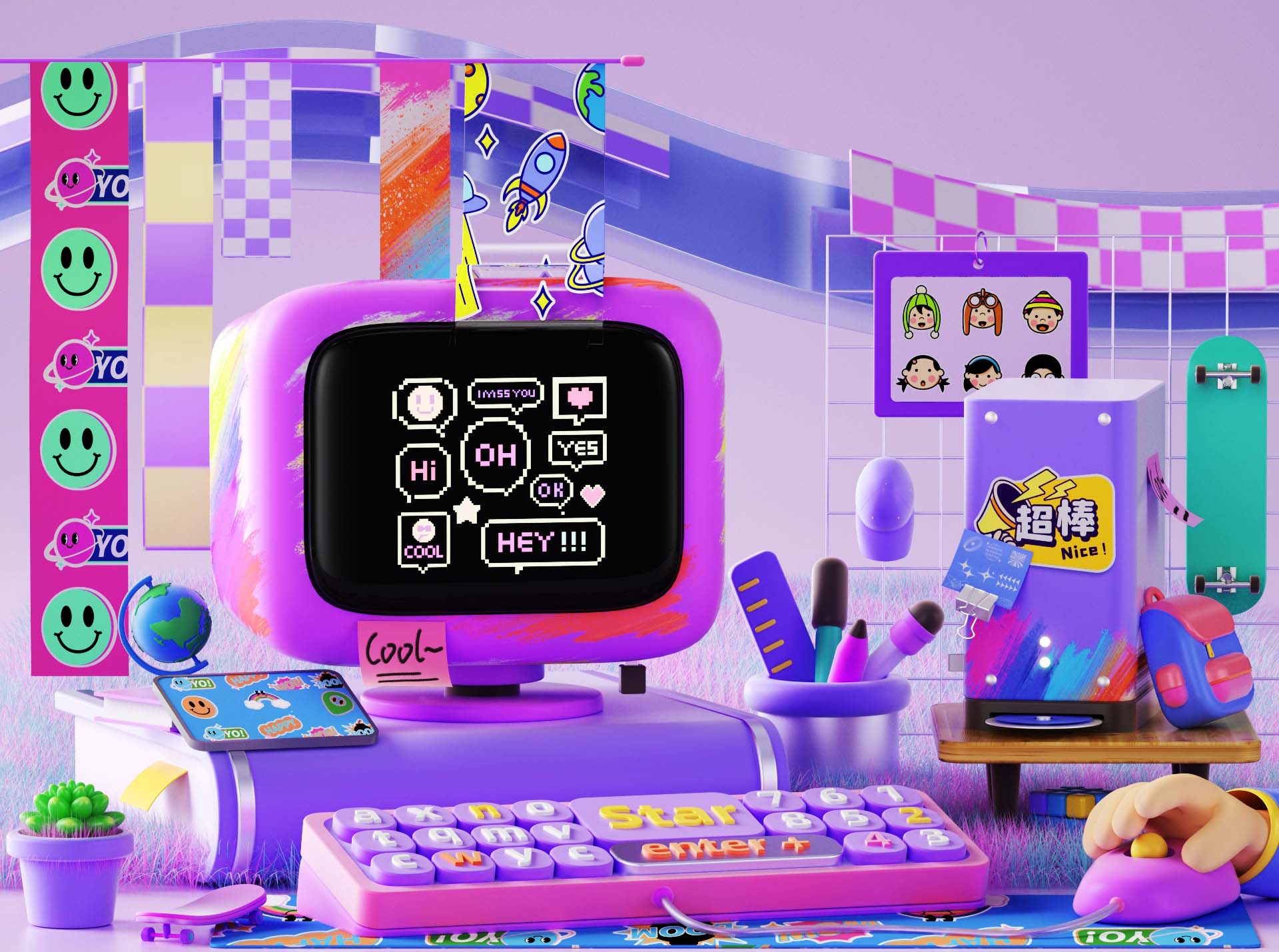 陆78的个人主页（背景预览） - 主页背景设置 - 站酷设计师陆78原创素材 - 站酷ZCOOL